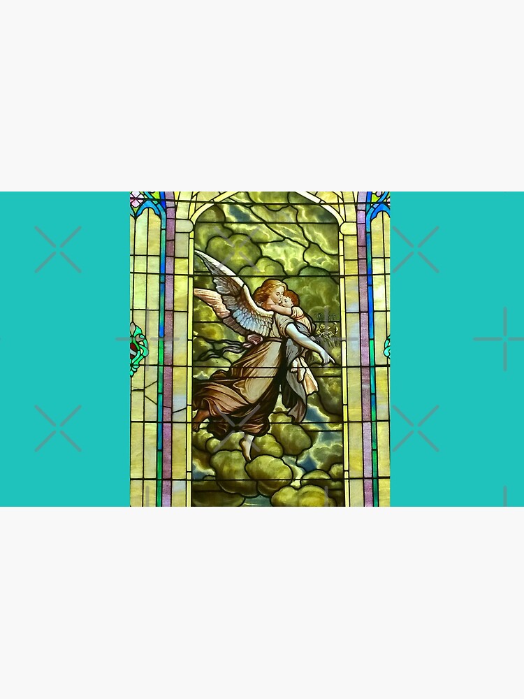 New Harmony-Stained Glass-Madonna & Child-Angel & Baby-St. Stephen's Church by Matlgirl