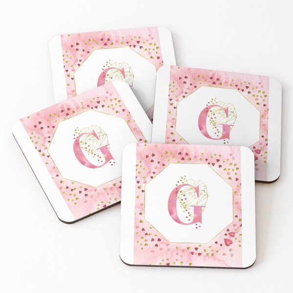 Item preview, Pink Gold Monogram G designed and sold by ElenaDanilo.