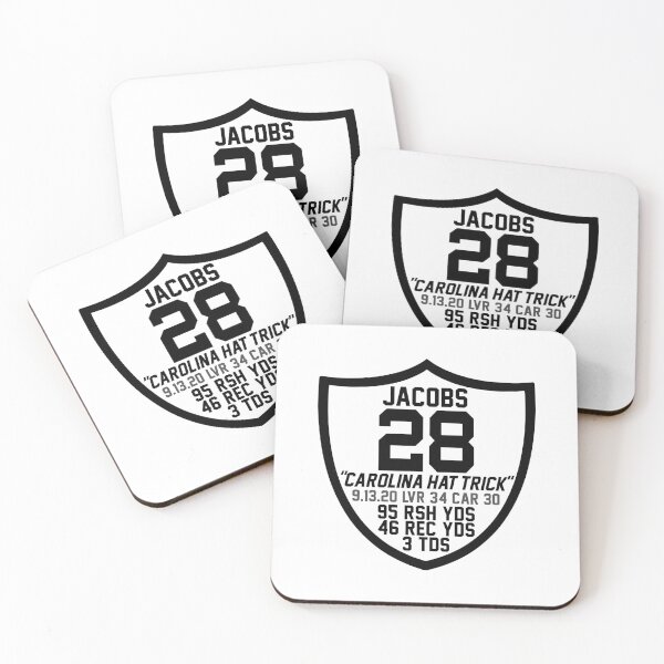Item preview, Carolina Hat Trick - Josh Jacobs #28 designed and sold by PlayBallDesigns.