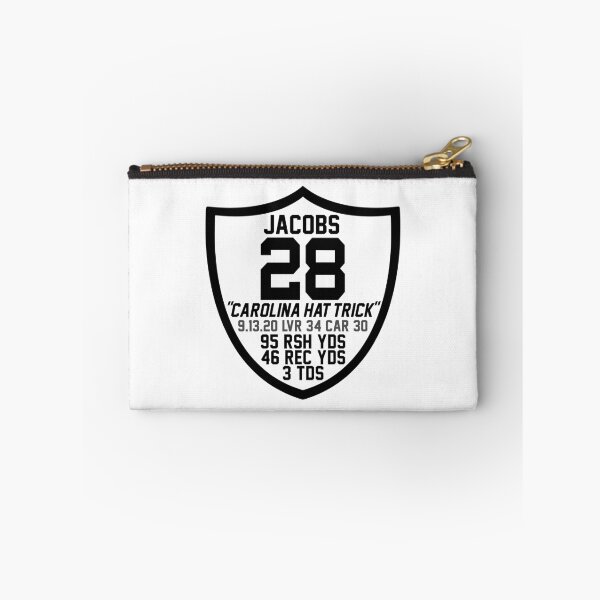 Item preview, Carolina Hat Trick - Josh Jacobs #28 designed and sold by PlayBallDesigns.