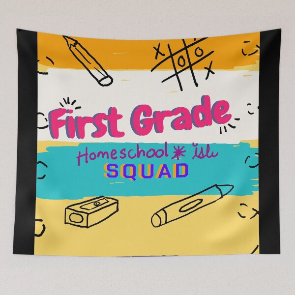 Item preview, First Grade Homeschoolish Squad designed and sold by kestrada2906.
