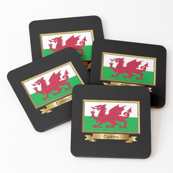 Item preview, Welsh Flag Stickers, Gifts and Products (NC) designed and sold by mpodger.