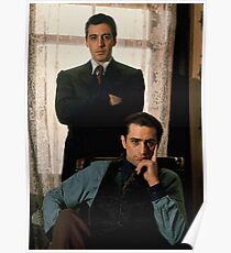 The Godfather - Al Pacino, Robert De Niro Poster