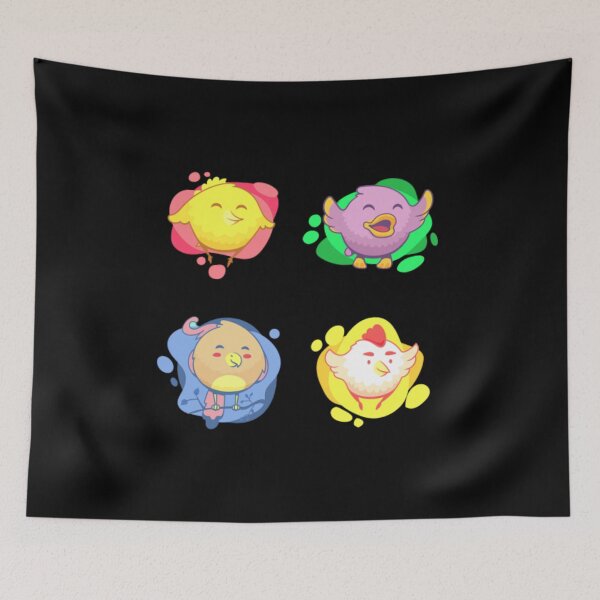 Item preview, Chicc! Cartoony bird sticker designed and sold by Boss  Bubble.