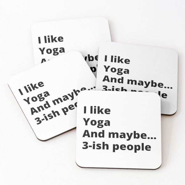 Item preview, I like Yoga and maybe... 3-ish people designed and sold by PareaClothing.
