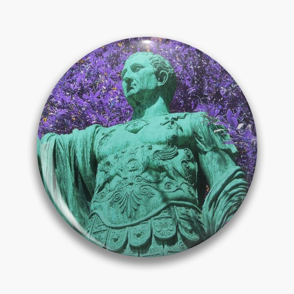 Item preview, Julius Caesar Statue - cyan, blue, purple, orange - Italy designed and sold by MoClan-Graphics.
