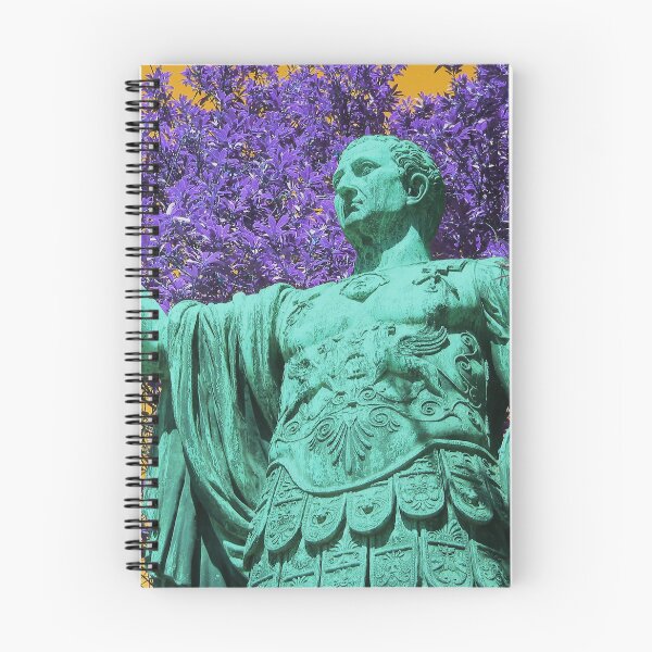 Item preview, Julius Caesar Statue - cyan, blue, purple, orange - Italy designed and sold by MoClan-Graphics.