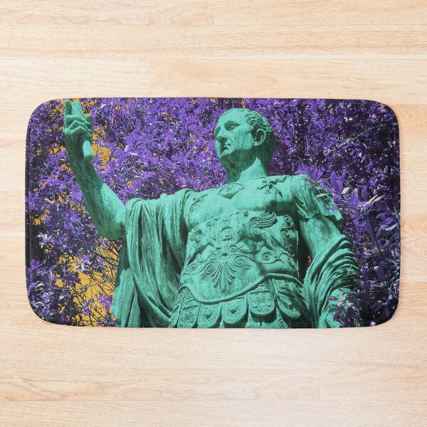 Item preview, Julius Caesar Statue - cyan, blue, purple, orange - Italy designed and sold by MoClan-Graphics.
