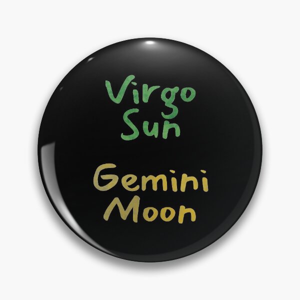 Item preview, Virgo Sun Gemini Moon Text designed and sold by leomooncreates.