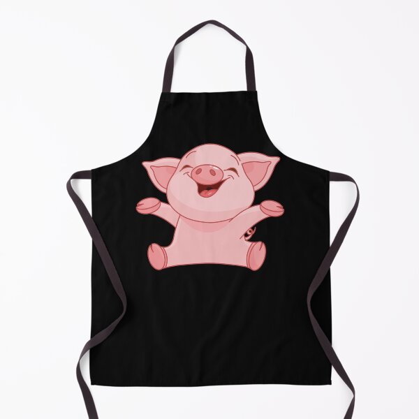 Item preview, Cute Piglet Illustration - Pink Pig Cartoon designed and sold by Borislav Shekerdzhiyski.