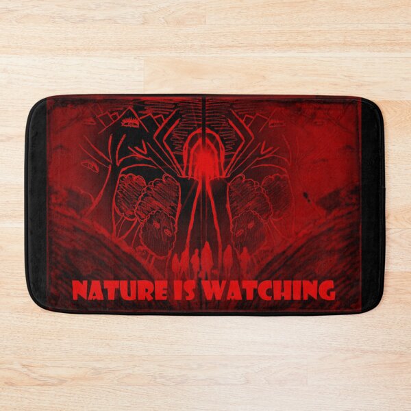 Item preview, Abstract Nature Is Watching Environmental Graphic Art designed and sold by Mary Riley.