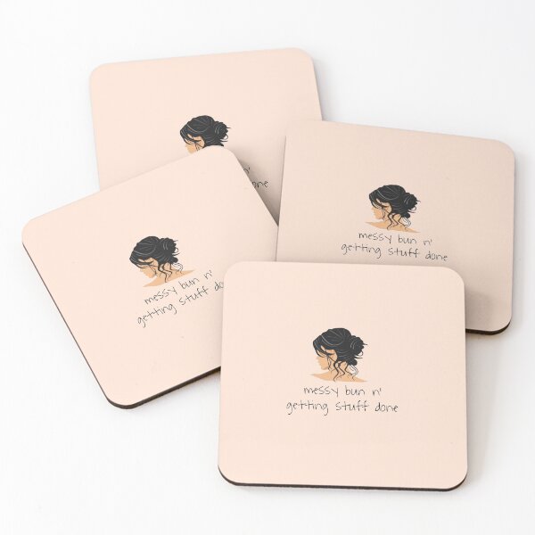 Item preview, Messy bun and getting stuff done designed and sold by MNCO.