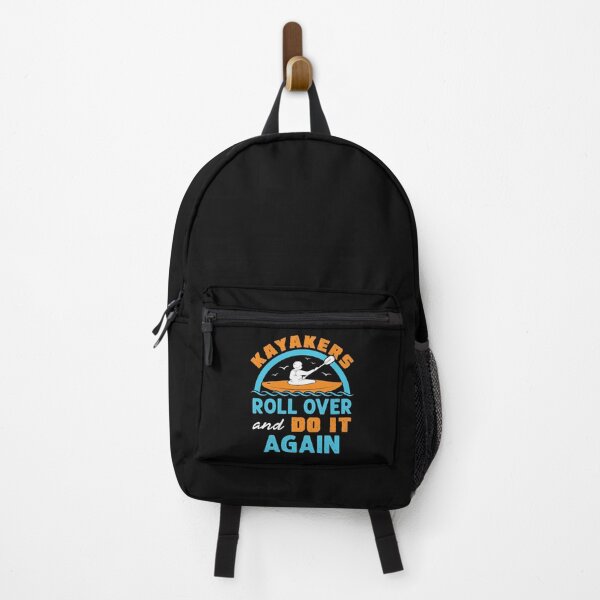 Item preview, Kayak Yak Kayaking Funny Kayakers Roll Over and Do It Again designed and sold by jaygo.