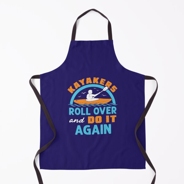 Item preview, Kayak Yak Kayaking Funny Kayakers Roll Over and Do It Again designed and sold by jaygo.