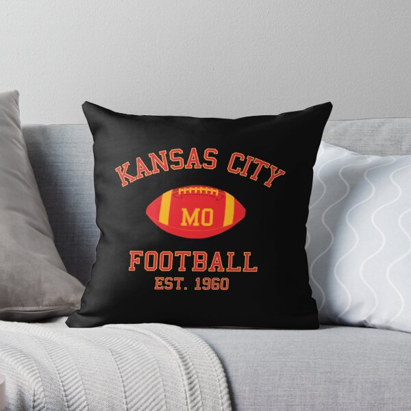 Kansas City Football Throw Pillow