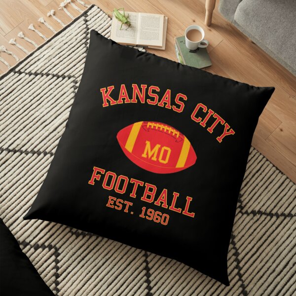 Kansas City Football Floor Pillow