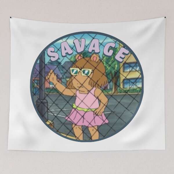 Item preview, DW with Sunglasses from Arthur Meme Savage designed and sold by TeeFuns.