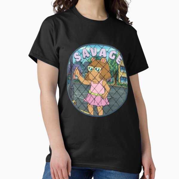 Item preview, DW with Sunglasses from Arthur Meme Savage designed and sold by TeeFuns.