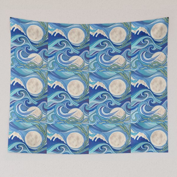 Item preview, Ocean Moon Reflections  designed and sold by Christina Lopez.