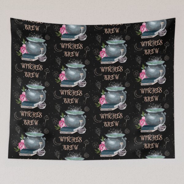 Item preview, Witches Brew Cauldron Cooking Magic Elixirs designed and sold by InkItStudio.