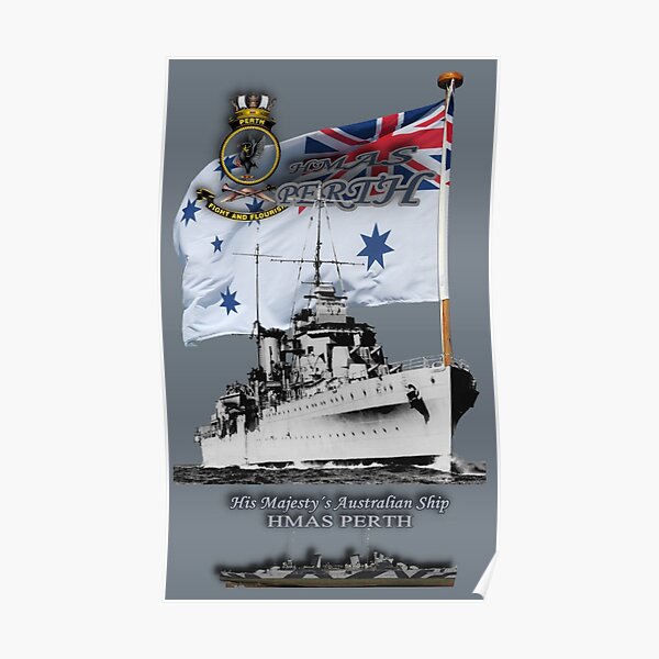 "HMAS Perth" Poster