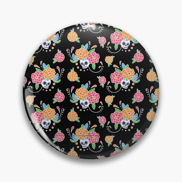Item preview, Aesthetic Halloween Vintage Skull Pattern designed and sold by SAVWIS.