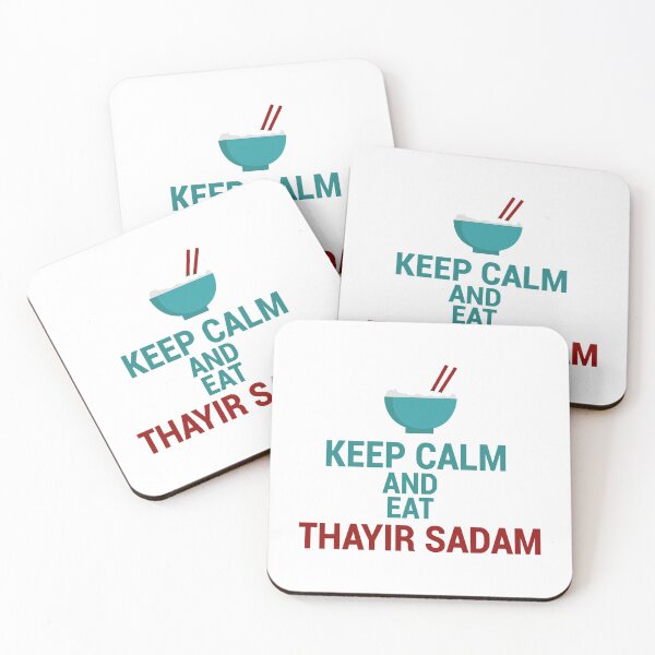 Item preview, keep calm and eat thayir sadam ! Curd rice ! yogurt rice designed and sold by TheAwesomeMiro.
