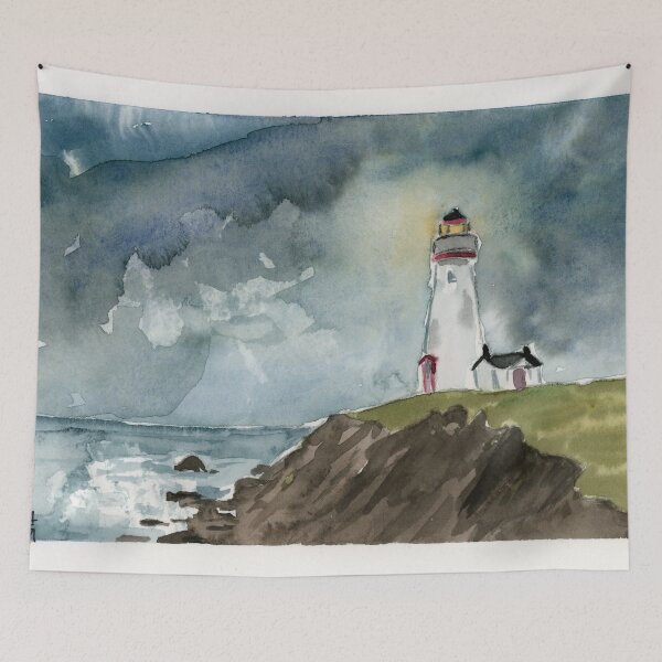 Item preview, stormy lighthouse designed and sold by Betsy Meynardie.