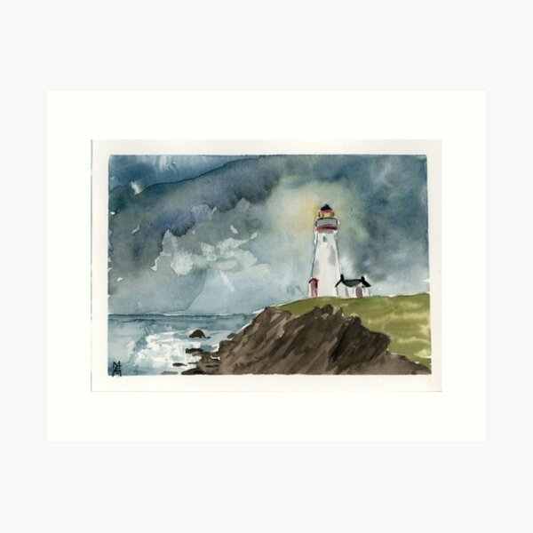 Item preview, stormy lighthouse designed and sold by Betsy Meynardie.