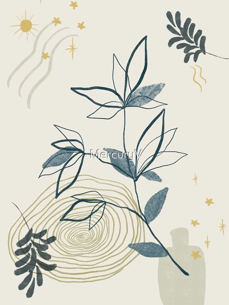 Thumbnail 4 of 4, iPhone Case, Abstract Leaft_01 designed and sold by MercuryV.