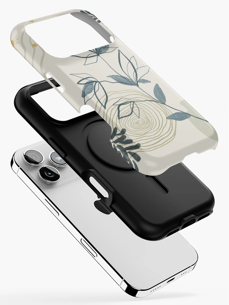 Thumbnail 2 of 4, iPhone Case, Abstract Leaft_01 designed and sold by MercuryV.