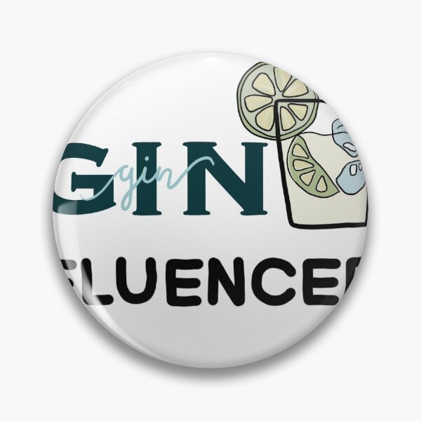Item preview, GIN fluencer designed and sold by visualpeachy.