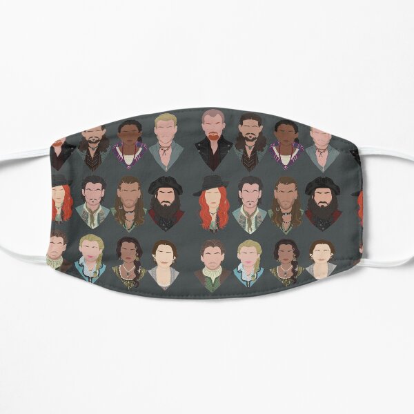 Black Sails characters (faceless) Mask