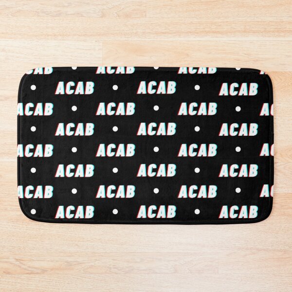 Item preview, ACAB Pattern - Black Background designed and sold by thesassypanda.