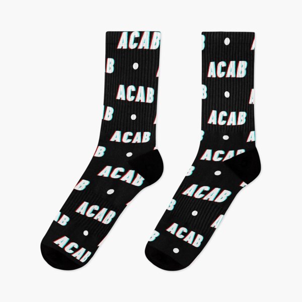 Item preview, ACAB Pattern - Black Background designed and sold by thesassypanda.