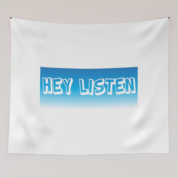 Item preview, HEY LISTEN ! FUNNY GAMER QUOTE designed and sold by TheAwesomeMiro.