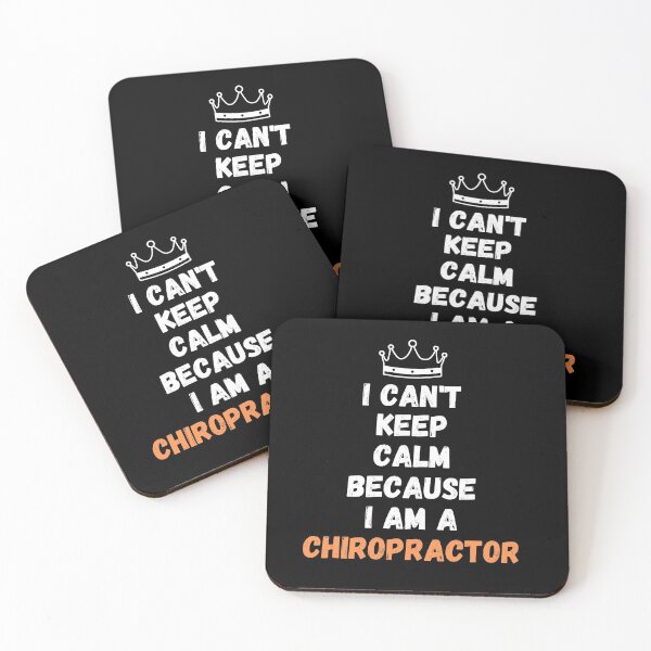 Item preview, I can't keep calm because i am a Chiropractor funny Chiropractic designed and sold by patroart.