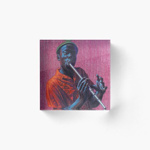 Vladimir Tretchikoff Kwela Boy Fine Art Print Acrylic Block