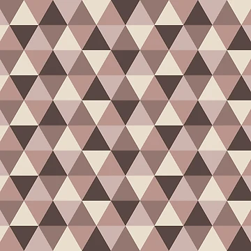 Artwork thumbnail, Coffee triangular seamless pattern. by TashaVector