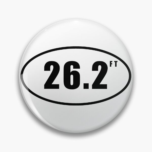 Item preview, 26.2 ft - not miles designed and sold by Jason Cavanaugh.