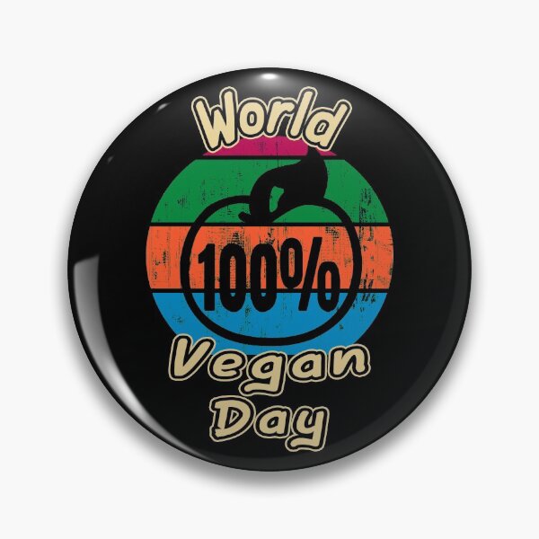Item preview, World Vegan Day November 1st designed and sold by MoonsmileProd.