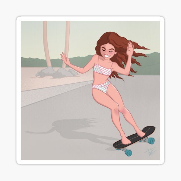 Skate Carve Sticker