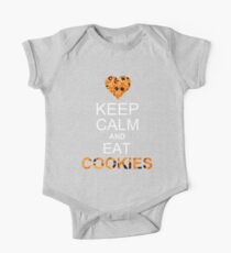 Keep calm and eat cookies One Piece - Short Sleeve