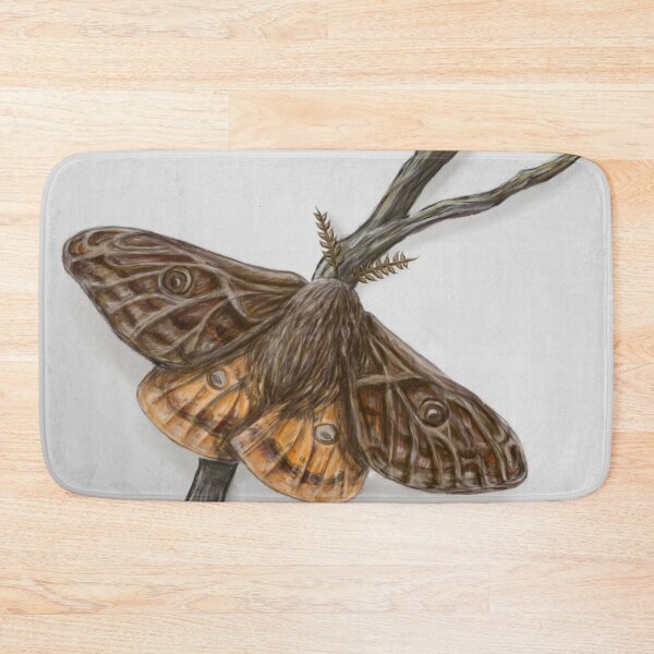 Item preview, Isolated Emperor Moth designed and sold by kmdart.