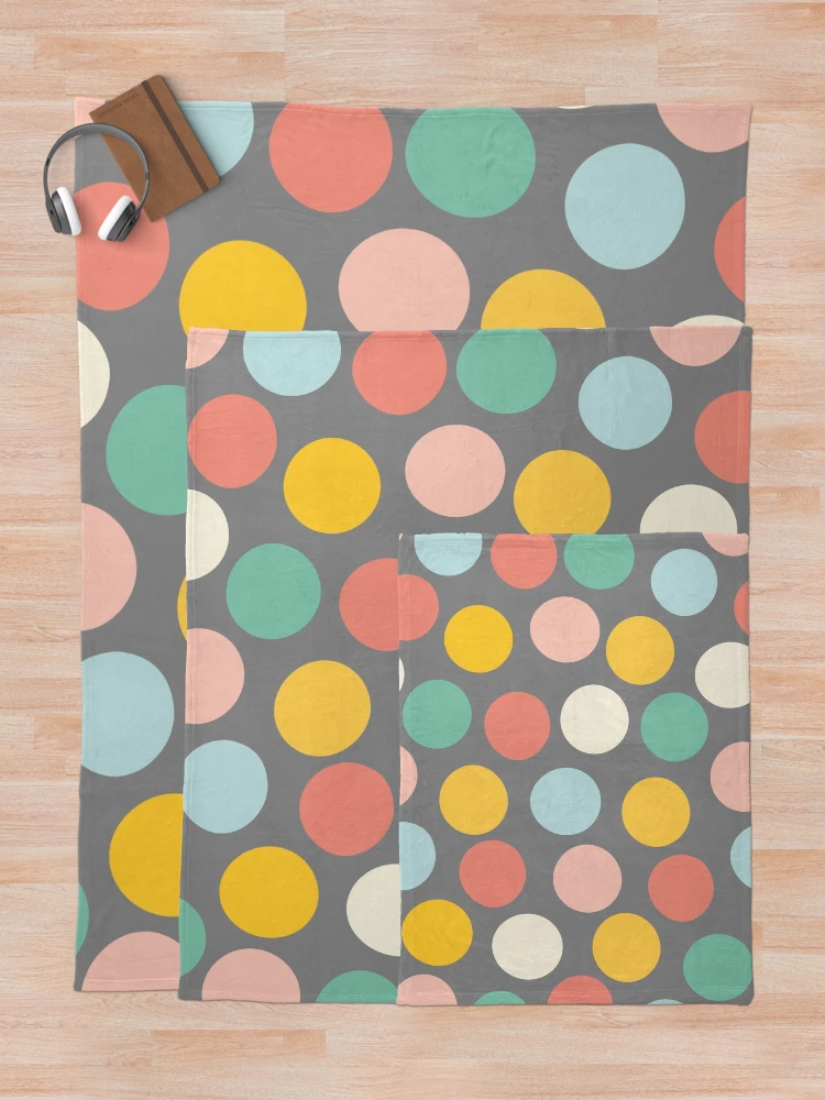Thumbnail 5 of 6, Throw Blanket, Spotty designed and sold by DesignsBySusy.