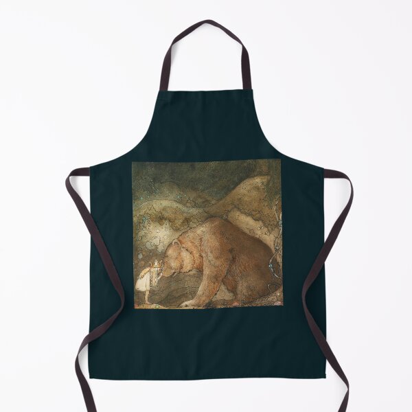 Item preview, Princess and Bear illustration by John Bauer designed and sold by immortalpeaches.