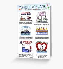 Sherlockland (card) Greeting Card