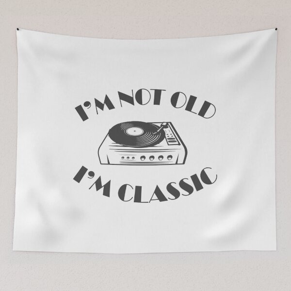 Item preview, I'm not Old I'm classir retro vintage classic design designed and sold by Artysneak.