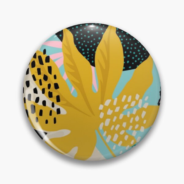 Item preview, Tropical flowers and palm leaves on background vector artwork designed and sold by Mohamed allbdrany.