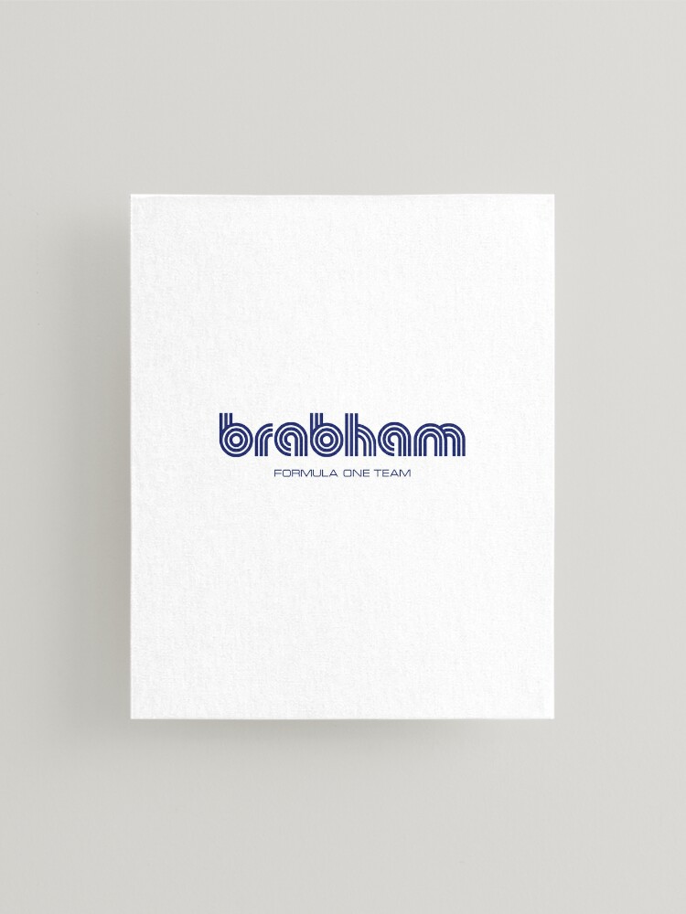 Brabham Formula One Team logo 1973/4 - brabham blue print | Art Board Print